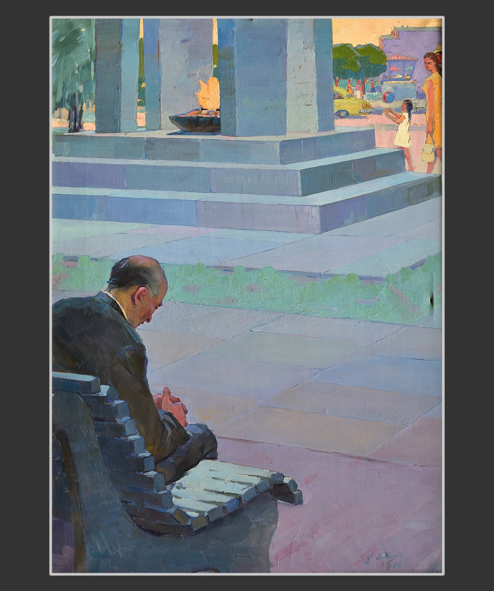Will not be forgotten140 х 100 cm, Oil on Canvas, 1964, National Gallery of Armenia