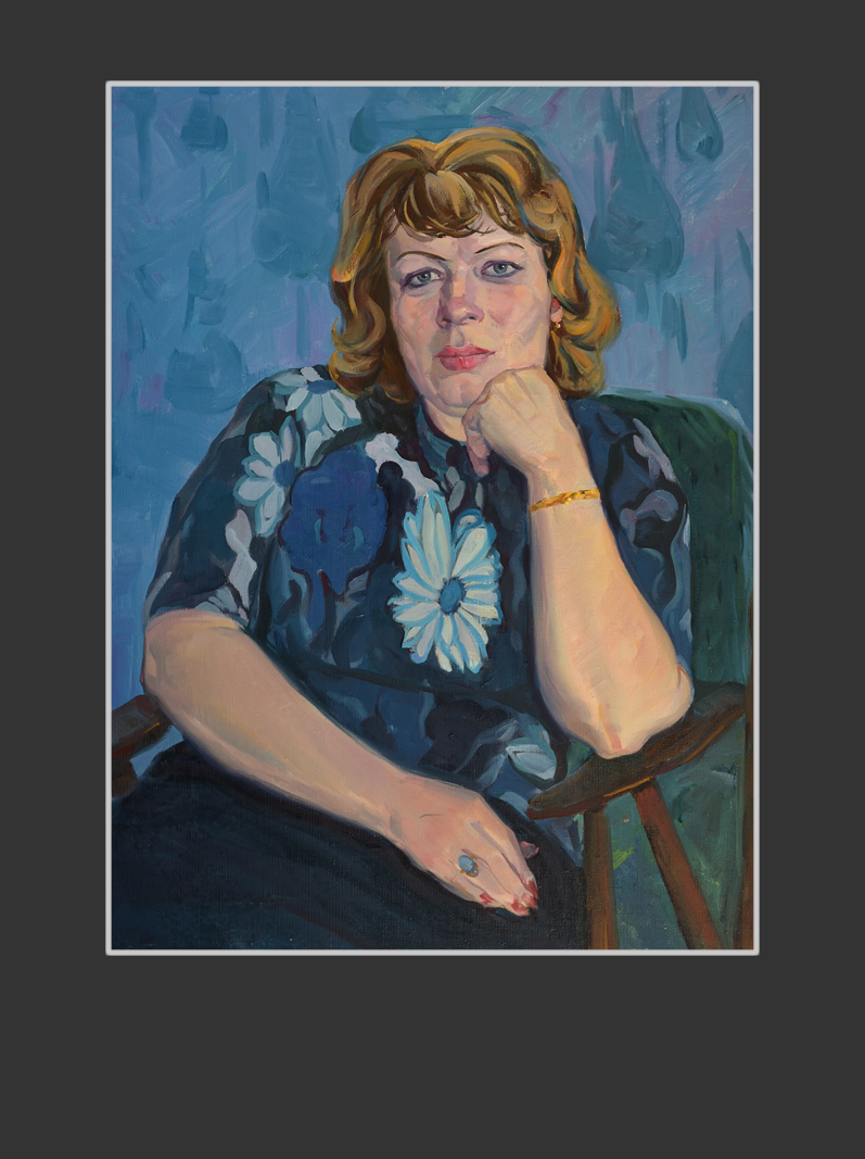 Портрет женщины80 x 60 см, холст, масло, 1983-1984