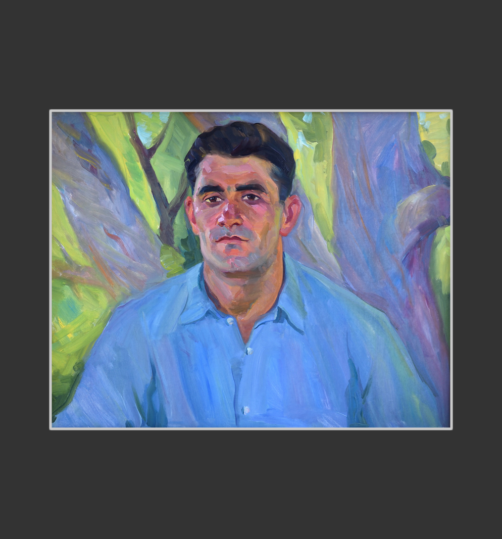 Портрет бригадира Амаяка Багдасаряна63 x 79 см, холст, масло, 1960