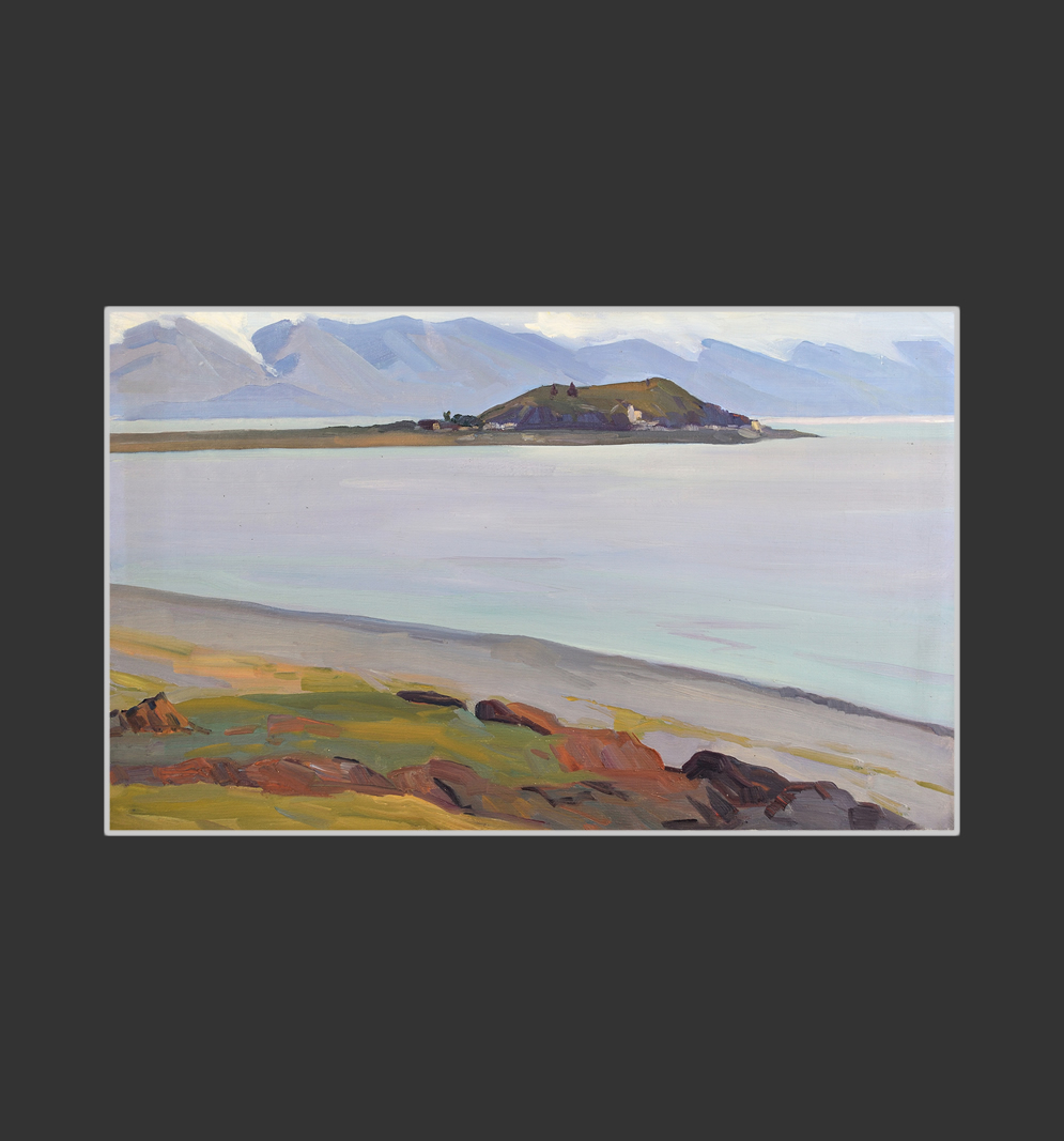 Sevan Island (Peninsula)49 x 79 cm, Oil on Canvas, 1959