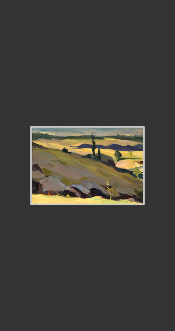 Sketch25 x 35 cm, Oil on Treated Cardboard, 1960-1965