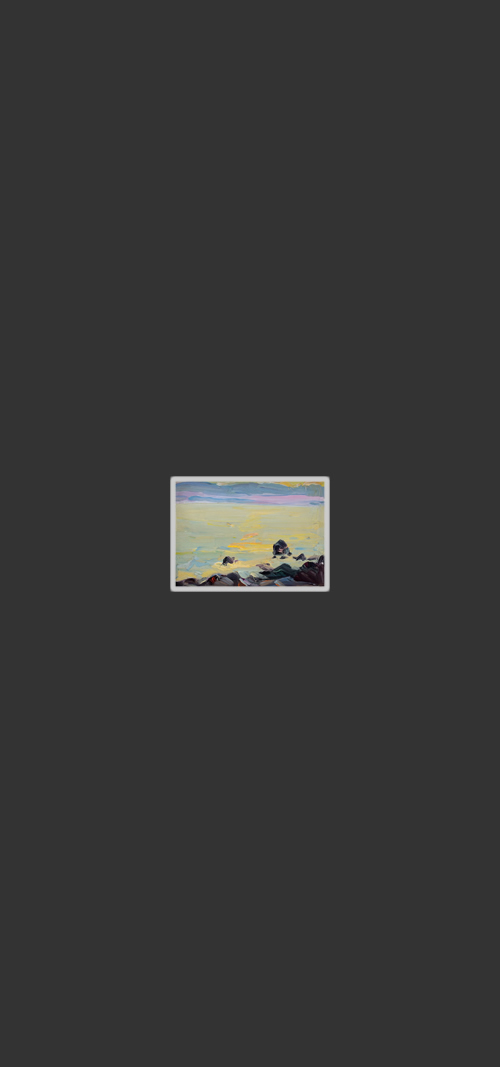 Marine sketch11 x 15 cm, Oil on Treated Cardboard, 1978-1984