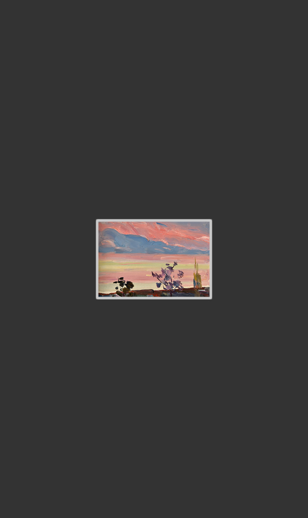 Морской этюд16 x 22 см, обработанный картон, масло, 1978-1984
